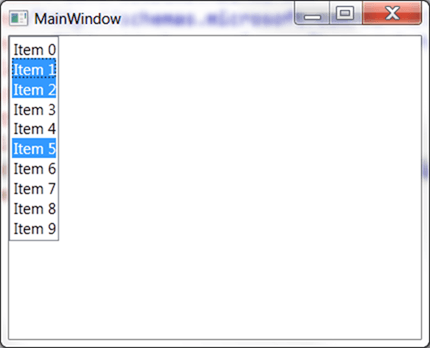 מדריך WPF – פקדים בסיסיים: ListBox מדריך WPF – פקדים בסיסיים: ListBox