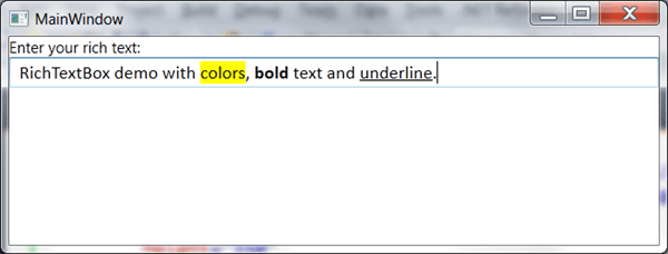 מדריך WPF – פקדים בסיסיים: טקסט מדריך WPF – פקדים בסיסיים: טקסט