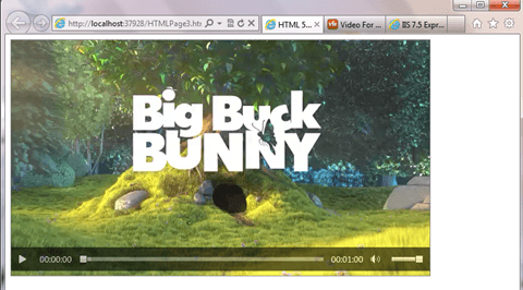 HTML 5 video HTML 5 video