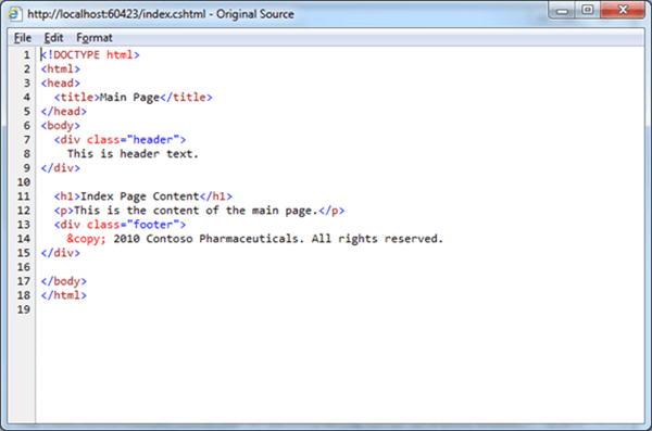CSHTML RenderPage בלוקים לשימוש חוזר CSHTML RenderPage בלוקים לשימוש חוזר