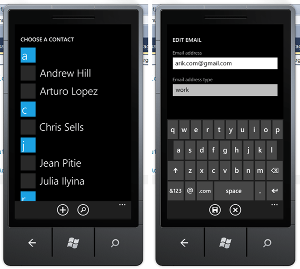 מדריך Windows Phone – שימוש ב Launchers