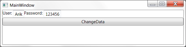 מדריך WPF – שימוש ב Data Binding: שימוש ב INotifyPropertyChange