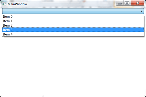 מדריך WPF – פקדים בסיסיים: ComboBox מדריך WPF – פקדים בסיסיים: ComboBox