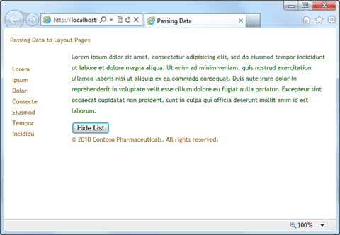 CSHTML PageData העברת נתונים בין דפים CSHTML PageData העברת נתונים בין דפים