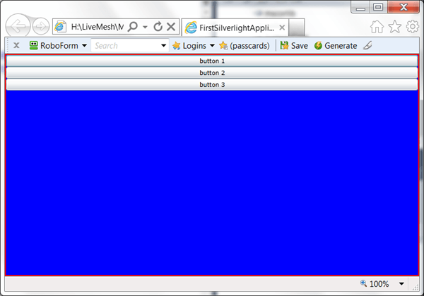 מדריך Silverlight – פקדים נוספים
