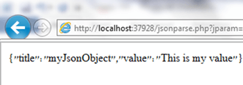 JSON print 