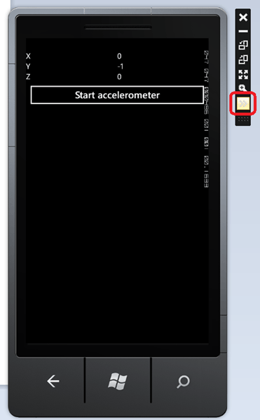 מדריך Windows Phone – שימוש בסנסור Accelerometer