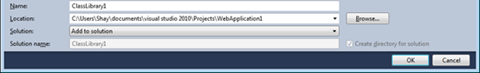 Visual Studio Express - הוספת פרוייקט חדש לפתרון קיים Visual Studio Express - הוספת פרוייקט חדש לפתרון קיים